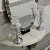 آینه و شمعدان|آینه|قم, علی آباد سعدگان|دیوار