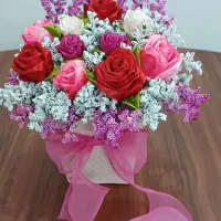 باکس خیلی زیبای گل مصنوعی