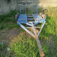 یدک کش کمباین چهار چرخ