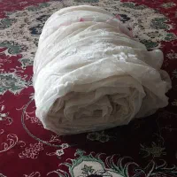 پرده توری گلدار|پرده، رانر، رومیزی|اصفهان, طامه|دیوار