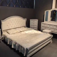 سرویس خواب ۲ نفره تخت باکس هتلی لمسه تدی تشک مدل۸۹|تخت و سرویس خواب|شیراز, عادل آباد|دیوار