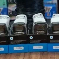 پک ۴ دوربین مداربسته+میکروفون ضبط صدا با متعلقات|دوربین مداربسته|اصفهان, پروین|دیوار