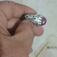 انگشتر نقره قدیمی استار اصل