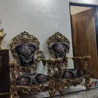 مبل پنجه شیری ۸نفره تمیز و شیک|مبلمان خانگی و میز عسلی|نسیم‌شهر, |دیوار