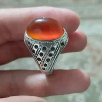 انگشتر عقیق سرخ یمنی طوقدار|کلکسیون اشیاء عتیقه|شهریار, شهرک امیریه|دیوار