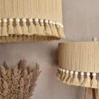 لوستر مکرومه بافی|لوستر و چراغ آویز|تهران, هفت چنار|دیوار