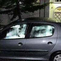 پژو 206تیپ دو 89دورش چند لکه رنگ چمستانه