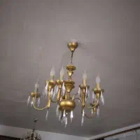 دو عدد لوستر در حد نو سالم بدون خط خردگی