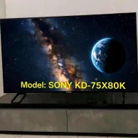 TVسونی۷۵ اینچ Kd-75x80K