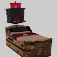 تخت خواب بچه طرح کشتی