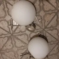 لوستر حبابی کریستالی تک شاخه|لوستر و چراغ آویز|کرمانشاه, |دیوار