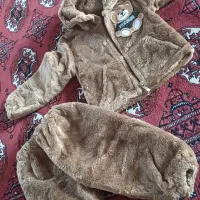 بچگانه با شلوار جنس تدی