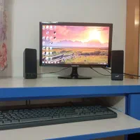 کامپیوتر LGومانیتور سامسونگ به همراه تمام وسایل