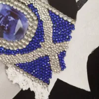 تابلو دکوراتیو نگین کاری شده تک نسخه