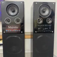 اسپیکر دو قلوی میکروفون دار مجستیک