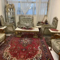 مبلمان چوبی کله شیری|مبلمان خانگی و میز عسلی|تهران, هروی|دیوار