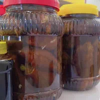 ترشی بادمجان شکم پر