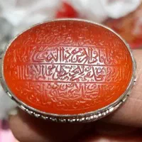 انگشتر خطی عقیق یمنی