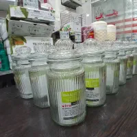 بانکه حبوبات شیشه ای