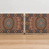 فروش ۲ عدد پشتی طرح سنتی خوش‌طرح و زیبا