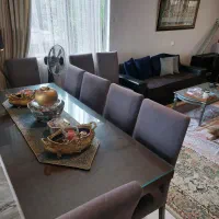 نهار خوری ۸نفره چستر|میز و صندلی غذاخوری|بابل, |دیوار