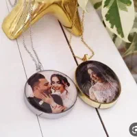 عکس شما روی گردنبند دلخواه