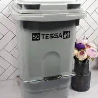 سطل زباله پدال فلزی|ظروف نگهدارنده، پلاستیکی، یک‌بارمصرف|شیراز, کوشک میدان|دیوار