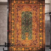 فرش مّشاهیر فرش بزرگان ۱۵۰۰ شانه مدل هارمونی|فرش|شیراز, فرهنگیان|دیوار