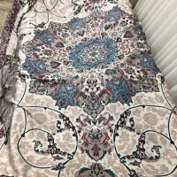 رو فرشی کشدار طرح فرش