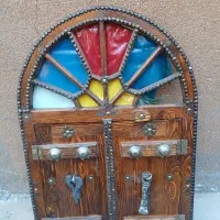 آینه قدیمی و عتیقه تزینی|کلکسیون اشیاء عتیقه|تهران, سردارجنگل|دیوار