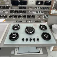 گازداتیس اخوان یانان شیشه ای استیل گارانتی۲تا۵شعله