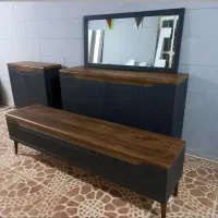 کیفیت درجه یک اینه کنسول میز کنسول بوفه گنجه|بوفه، ویترین، کنسول|مشهد, شهید شهریاری|دیوار
