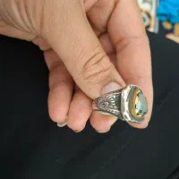 انگشتر توپاز سبز|کلکسیون اشیاء عتیقه|اهواز, فاز ۱ پادادشهر|دیوار