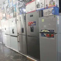 یخچال فریزر 27 فوت درب شیشه هوم بار برند تکسان خزر|یخچال و فریزر|مشهد, گلشور|دیوار