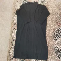 مانتو مشکی ساده