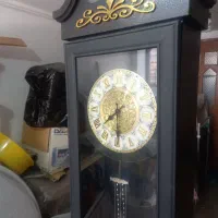 ساعت ایستاده آکبند مشکی گلد