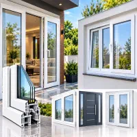 از تولید به مصرف در و پنجره upvc