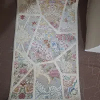 فرش ۹ متری گل برجسته .با پادری