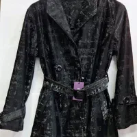 ترنچ کت چرم