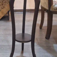 گل میز دوطبقه پایه بلند