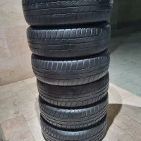 ۲ جفت لاستیک ۱۶۵بارز و کمک وفنر ریگلاژی کامل پراید|قطعات یدکی و لوازم جانبی|اندیشه, اندیشه فاز ۱|دیوار