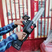 اره زنجیری بلند درختبر چوب بر شارژی نک تک|ابزارآلات|اصفهان, کشاورزی|دیوار