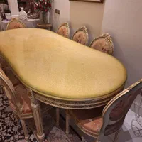 میزنهارخوری ۸ نفره استیل|میز و صندلی غذاخوری|تهران, اوین|دیوار