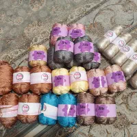 مکرومه ۲ سوزنه براق  ۲۵۰ گرمی کیفیت بالا