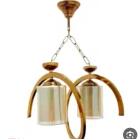 لوسترفنر ۲ لامپ نسکافه ای