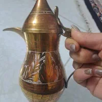 دله قهوه برنجی قدیمی|کلکسیون اشیاء عتیقه|اراک, |دیوار