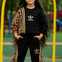 ست دخترانه بلوزشلوار پلنگی