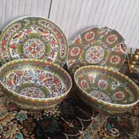 کاسه بشقاب های کلکسیون مرغی