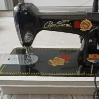 چرخ خیاطی قدیمی برقی مارک گل