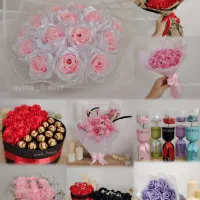 گل روبانی و پیپ پاکنی